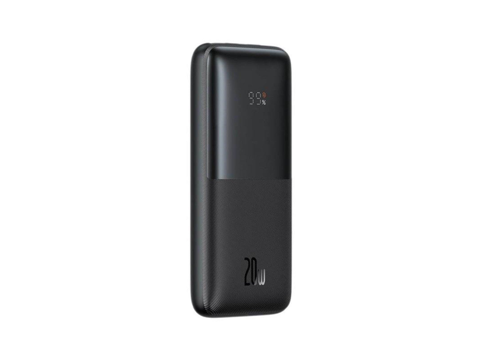 Baseus Bipow Pro 10000mAh 2xUSB USB-C 20W (black) Powerbank (Akku) - schwarz - 10000 mAh Baseus Bipow Pro 10000mAh 2xUSB USB-C 20W (black) Powerbank (Akku) - schwarz - 10000 mAh